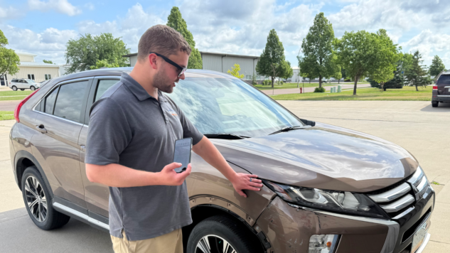 Estimate and scheduling at Bailey’s Auto Body
